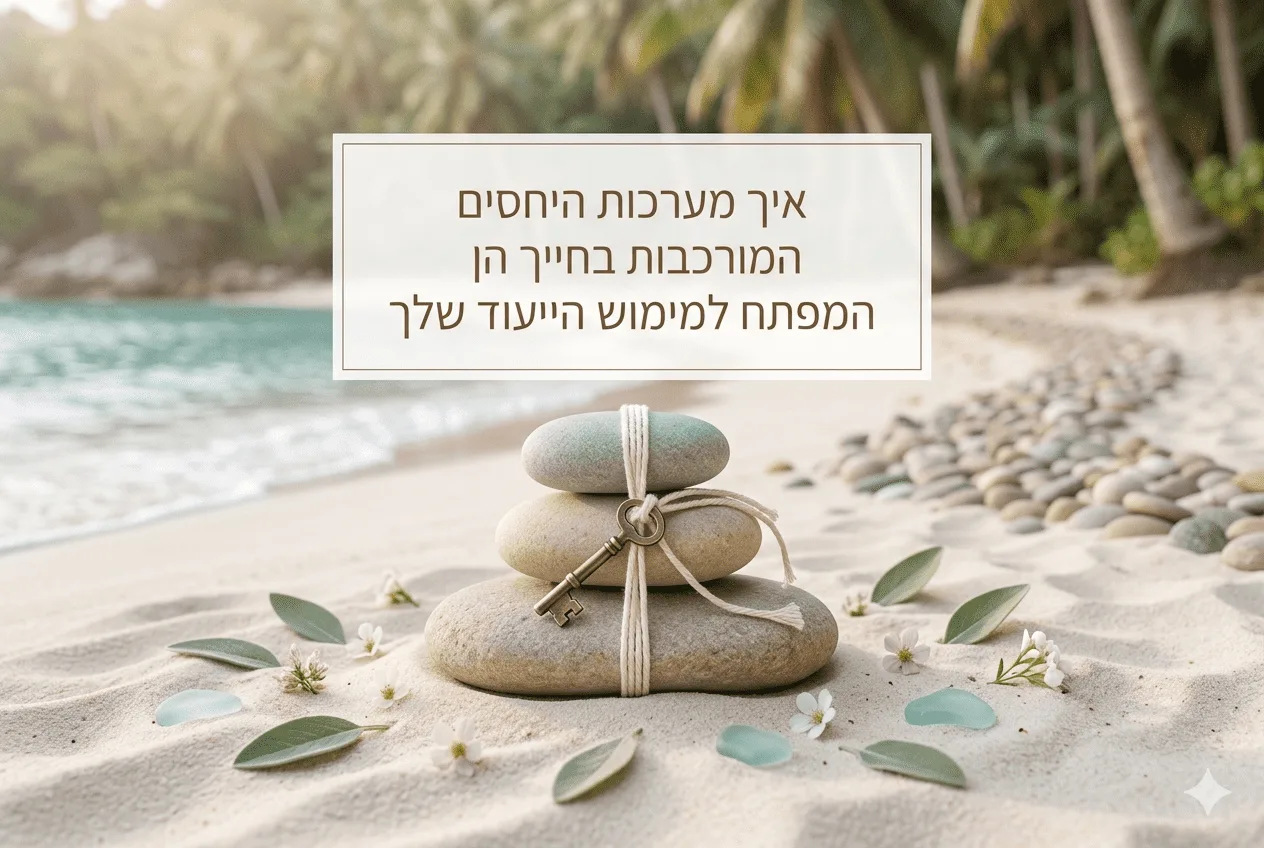 איך מערכות היחסים המורכבות בחייך הן המפתח למימוש הייעוד שלך